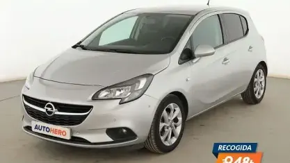 Usado Opel Corsa Selective 90 CV (66 kW) 2015 Gris Utilitario