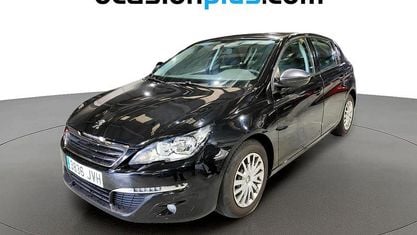Usado Peugeot 308 Access 100 CV (73 kW) 2016 Negro Utilitario