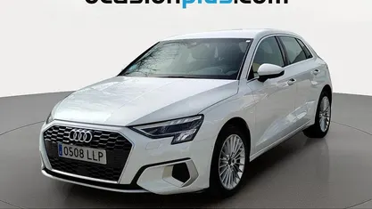 Usado Audi A3 Sportback Advanced Plus 110 CV (80 kW) 2020 Blanco Utilitario