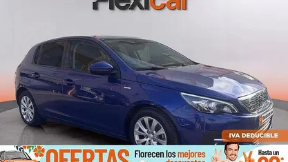 Usado Peugeot 308 Style 131 CV (96 kW) 2020 Azul Berlina