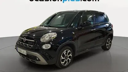 Usado Fiat 500L Cross 95 CV (69 kW) 2021 Negro Monovolumen