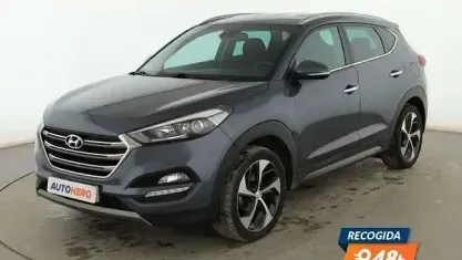 Käytetty Hyundai Tucson 135 HP (99 kW) 2016 Harmaa Katumaasturi