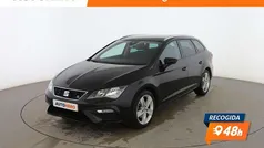 Negro Usado 2018 Seat Leon FR Familiar | 15.299 € (Precio justo)