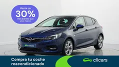 Azul Usado 2020 Opel Astra GS Line Berlina | 12.990 € (Precio justo)