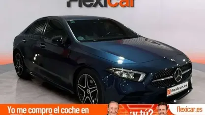 Usado Mercedes A200 163 CV (119 kW) 2019 Azul Berlina