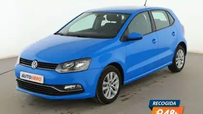 Usado VW Polo Advance 90 CV (66 kW) 2014 Azul Berlina