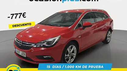Rojo Usado 2017 Opel Astra Dynamic Familiar | 9713 € (Buen precio)