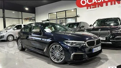 Usado BMW M550 Sport Line 462 CV (339 kW) 2017 Azul Berlina