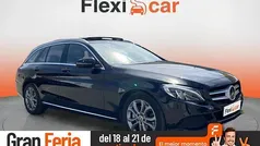 Negro Usado 2018 Mercedes C200 Familiar | 22.990 € (Precio justo)