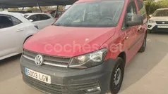 Rojo Usado 2020 VW Caddy Trendline Monovolumen | 12.990 € (Precio justo)