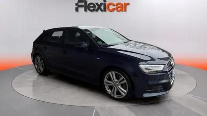 Usado Audi A3 Premium 184 CV (135 kW) 2017 Azul Berlina