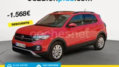Rojo Usado 2021 VW T-Cross Advance SUV | 17.250 € (Precio justo)