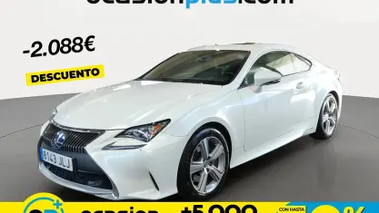 Usado Lexus RC300h Executive Line 223 CV (164 kW) 2016 Blanco Coupe