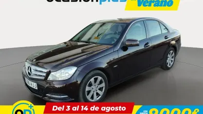 Usado Mercedes C200 Edition 136 CV (100 kW) 2012 Marrón Berlina