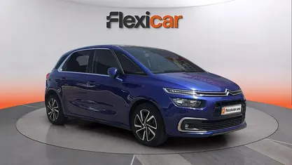 Usado Citroën C4 SpaceTourer Shine 120 CV (88 kW) 2018 Azul Monovolumen
