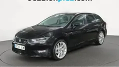 Negro Usado 2015 Seat Leon ST FR Familiar | 15.900 € (Precio justo)