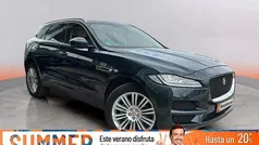 Verde Usado 2017 Jaguar F-Pace Portfolio SUV | 19.890 € (Buen precio)