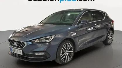 Usado Seat Leon XCELLENCE 150 CV (110 kW) 2021 Azul Utilitario