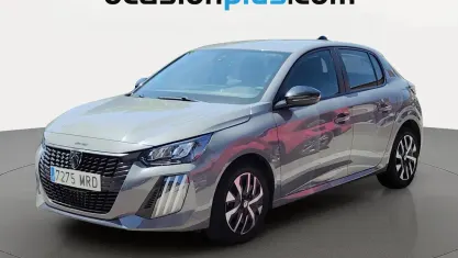 Usado Peugeot 208 Active 100 CV (73 kW) 2024 Gris Utilitario