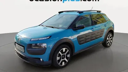 Usado Citroën C4 Cactus PureTech 110 CV (80 kW) 2018 Azul Utilitario