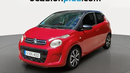 Usado Citroën C1 PureTech 82 CV (60 kW) 2017 Rojo Utilitario