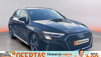 Usado Audi A3 S-Line 150 CV (110 kW) 2023 Negro Berlina