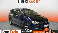 Azul Usado 2019 VW Sharan Sportline Monovolumen | 29.490 € (Precio justo)