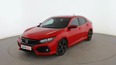 Rojo Usado 2017 Honda Civic Elegance Berlina | 16.999 € (Precio justo)