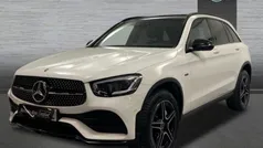 Blanco polar pintura unicolor Usado 2020 Mercedes GLC300e AMG line SUV | 43.300 € (Precio justo)