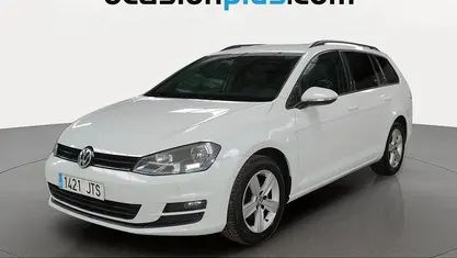 Blanco Usado 2016 VW Golf Sportsvan Advance Monovolumen | 17.584 € (Precio justo)