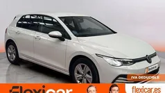 Blanco Usado 2022 VW Golf VIII Life Berlina | 19.990 € (Precio justo)