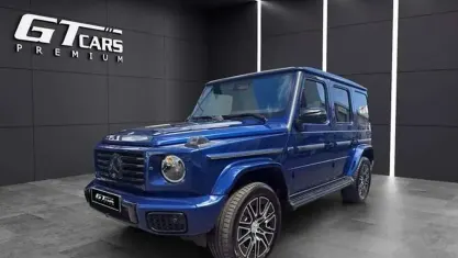 Usado Mercedes G580 AMG 431 kW (587 CV) 2025 Azul SUV