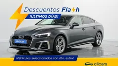 Gris Usado 2020 Audi A5 Sportback S-Line | 28.990 € (Precio justo)
