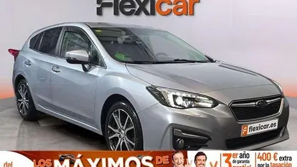 Usado Subaru Impreza Sport 114 HP (83 kW) 2018 Cinzento Citadino