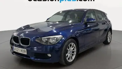 Usado BMW 116 Efficient Dynamics 116 CV (85 kW) 2014 Azul Utilitario