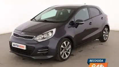 Usado Kia Rio 85 CV (62 kW) 2017 Negro Berlina