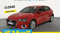 Rojo Usado 2023 Audi A3 Advanced Plus | 24.700 € (Precio justo)