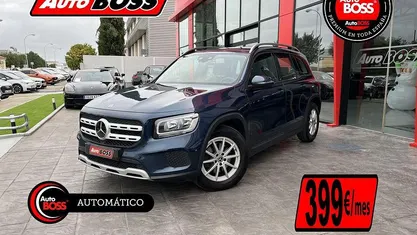 Usado Mercedes GLB200 150 CV (110 kW) 2021 Azul SUV
