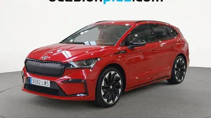 Rojo Usado 2022 Skoda Enyaq iV SUV | 30.719 € (Precio justo)