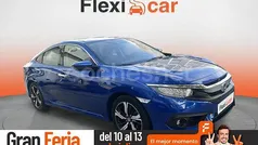 Azul Usado 2017 Honda Civic Sport Plus Berlina | 18.690 € (Buen precio)
