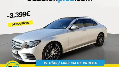 Gris plata Usado 2017 Mercedes E220 Berlina | 29.991 € (Precio justo)