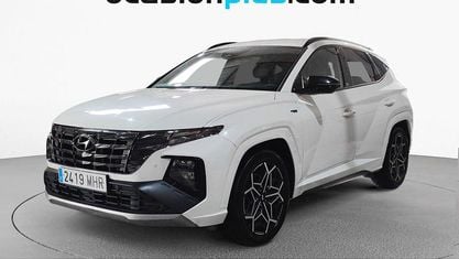 Käytetty Hyundai Tucson N Line 150 HP (110 kW) 2023 Valkoinen Katumaasturi