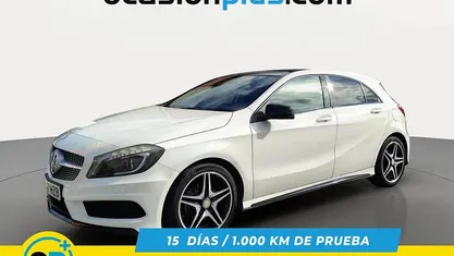 Blanco Usado 2014 Mercedes A180 AMG line Utilitario | 13.250 € (Precio justo)
