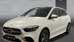 Blanco polar Usado 2019 Mercedes B200 AMG line Monovolumen | 27.800 € (Precio justo)
