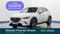 Blanco Usado 2018 Mazda CX-3 Luxury SUV | 15.790 € (Precio justo)