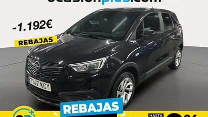 Usado Opel Crossland X Selective 110 CV (80 kW) 2017 Negro SUV