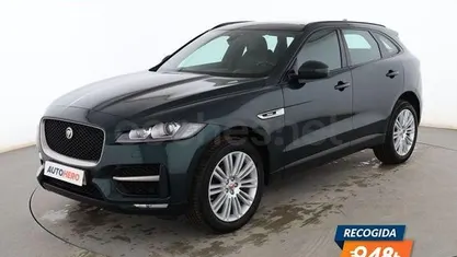 Usado Jaguar F-Pace R-Sport 180 CV (132 kW) 2017 Verde SUV