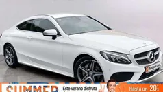 Blanco Usado 2015 Mercedes C220 Coupe | 22.290 € (Precio justo)