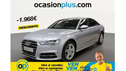 Begagnad Audi A6 S-Line 190 HK (139 kW) 2018 Silver Sedan