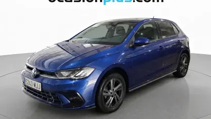 Usado VW Polo R-line 95 CV (69 kW) 2023 Azul Utilitario